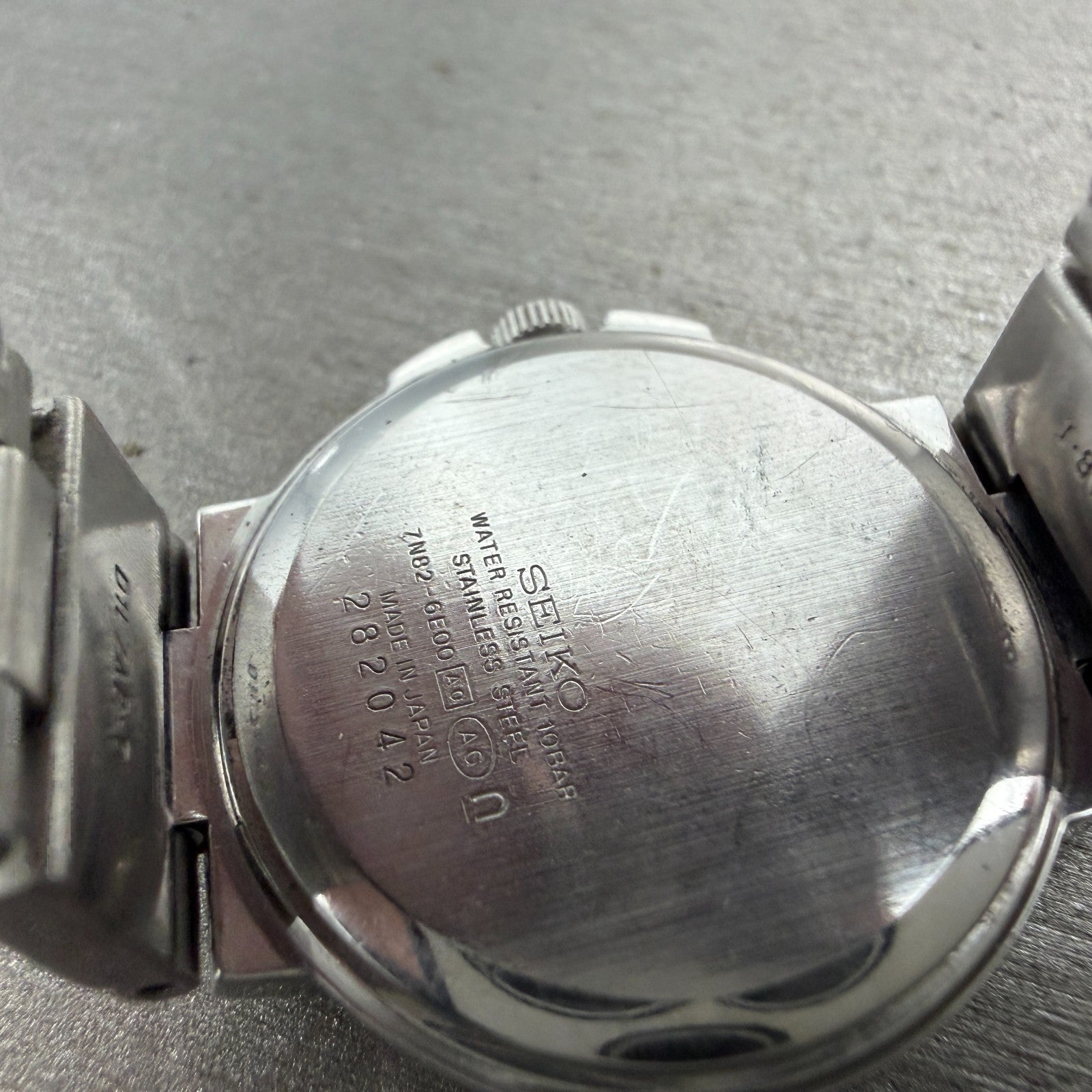 Seiko Lukia Watch Women 29mm Purple Dial Silver Tone Date Round 7N82-6E00 NewBat9