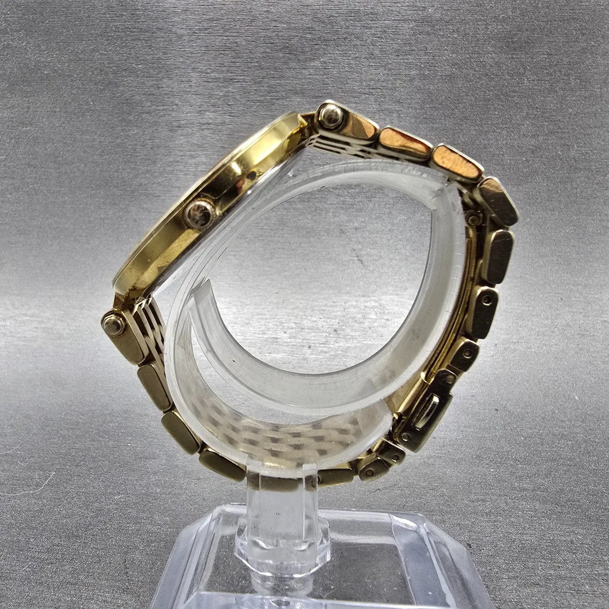 Michael Kors Darci Watch Women 39mm Champagne Dial Gold Tone MK-3191 New Batt LP6