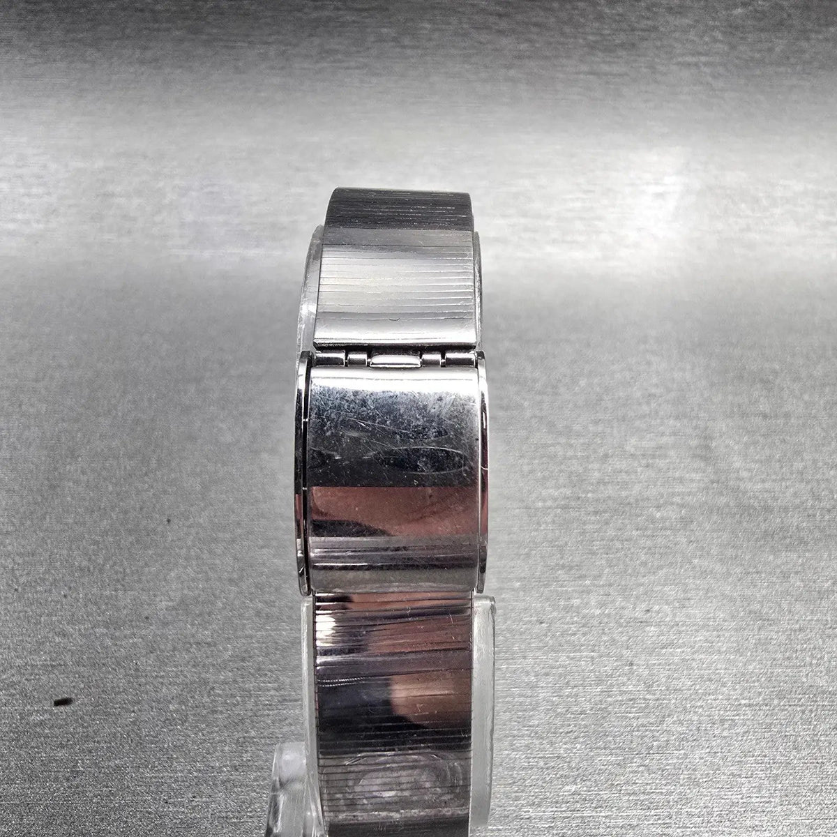 Citizen XC Watch Women 15mm Silver Dial Silver Tone Rectangle 5431-H23214 NewBat7