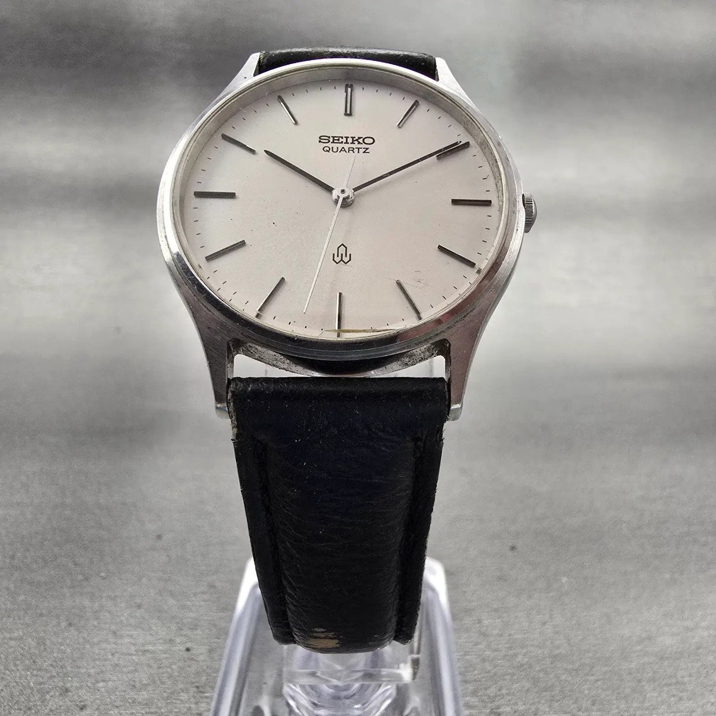 Seiko Watch Men 33mm Silver Dial Silver Tone Round 2621-0160 New Battery Vintage5