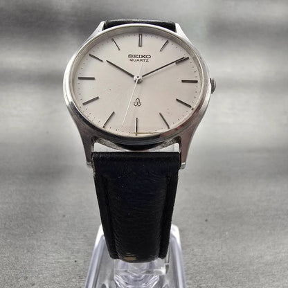 Seiko Watch Men 33mm Silver Dial Silver Tone Round 2621-0160 New Battery Vintage5