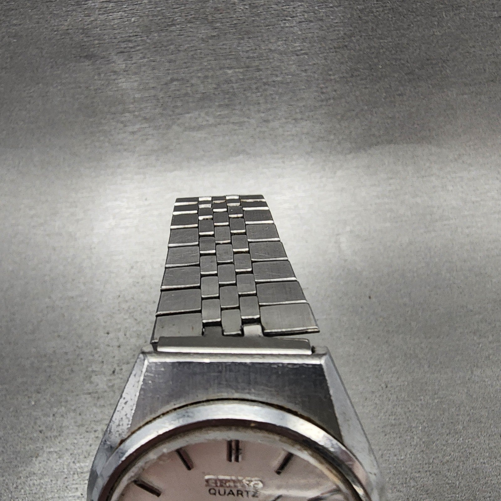 Seiko Type II Watch Men 36mm Silver Dial Silver Tone 09038120 New Battery READ!4