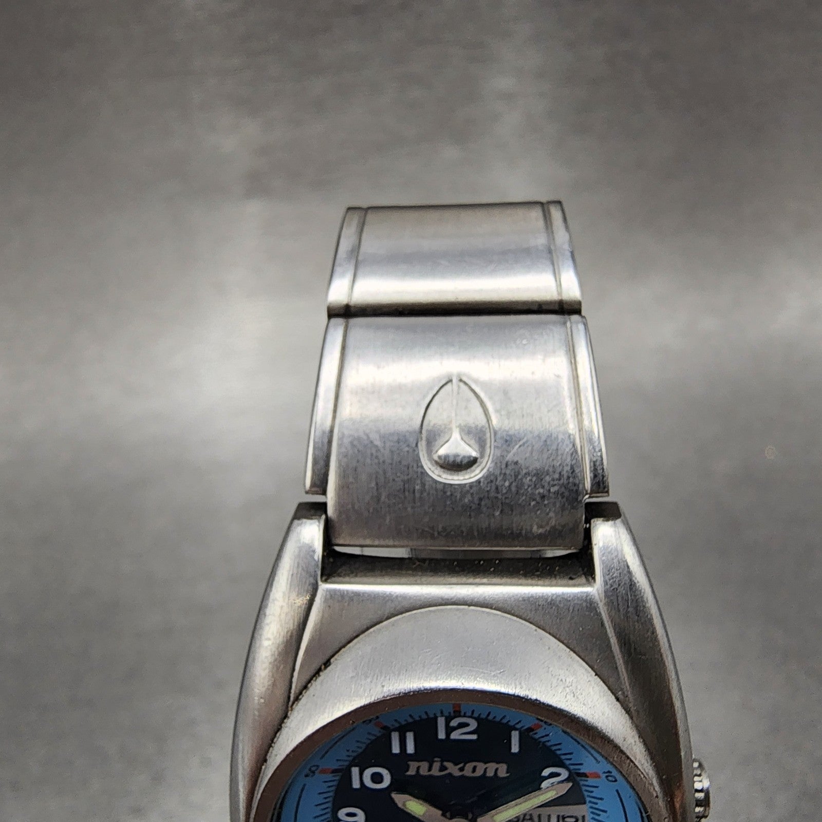 Nixon Don Small Watch Women 29mm Blue Dial Steel Daydate Round New battery4