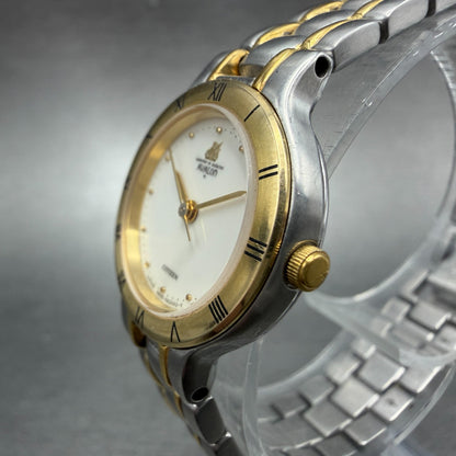 Citizen Avalon Watch Women 24mm White Dial Two Tone 4630-E61236 New Battery VTG2