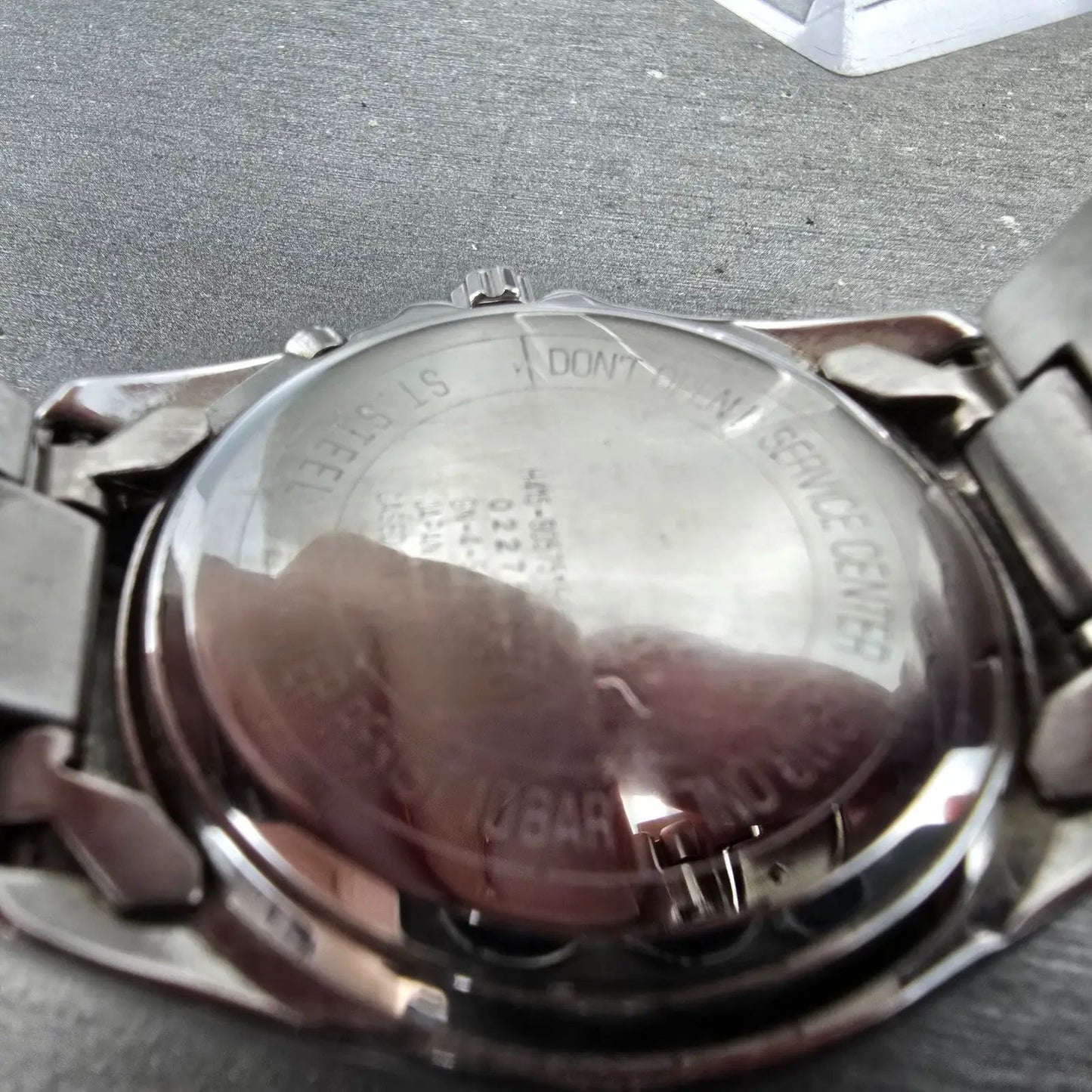 Citizen Reguno Watch Men 38mm Black Dial Steel Solar Radio Controlled Round Runs10