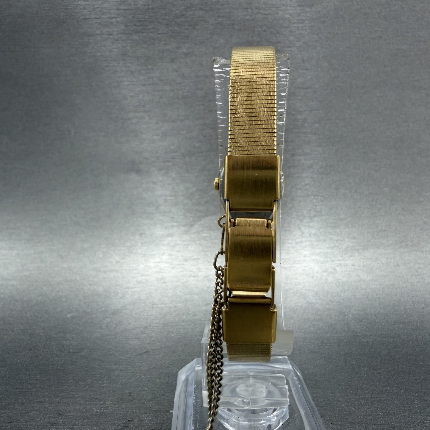 Seiko Watch Women 16mm Brown Dial Gold Tone Round 2C205600 New Battery7