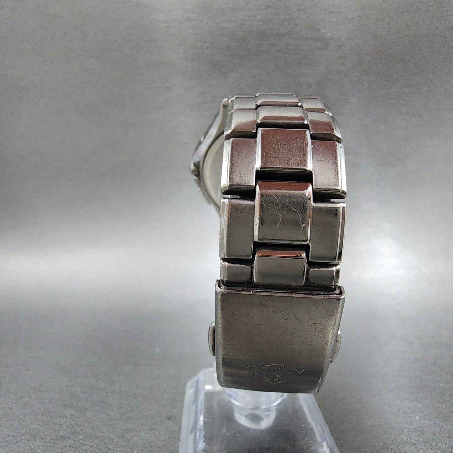 Citizen Attesa Watch Men 38mm Cream Dial Titanium Date Atomic Round Works