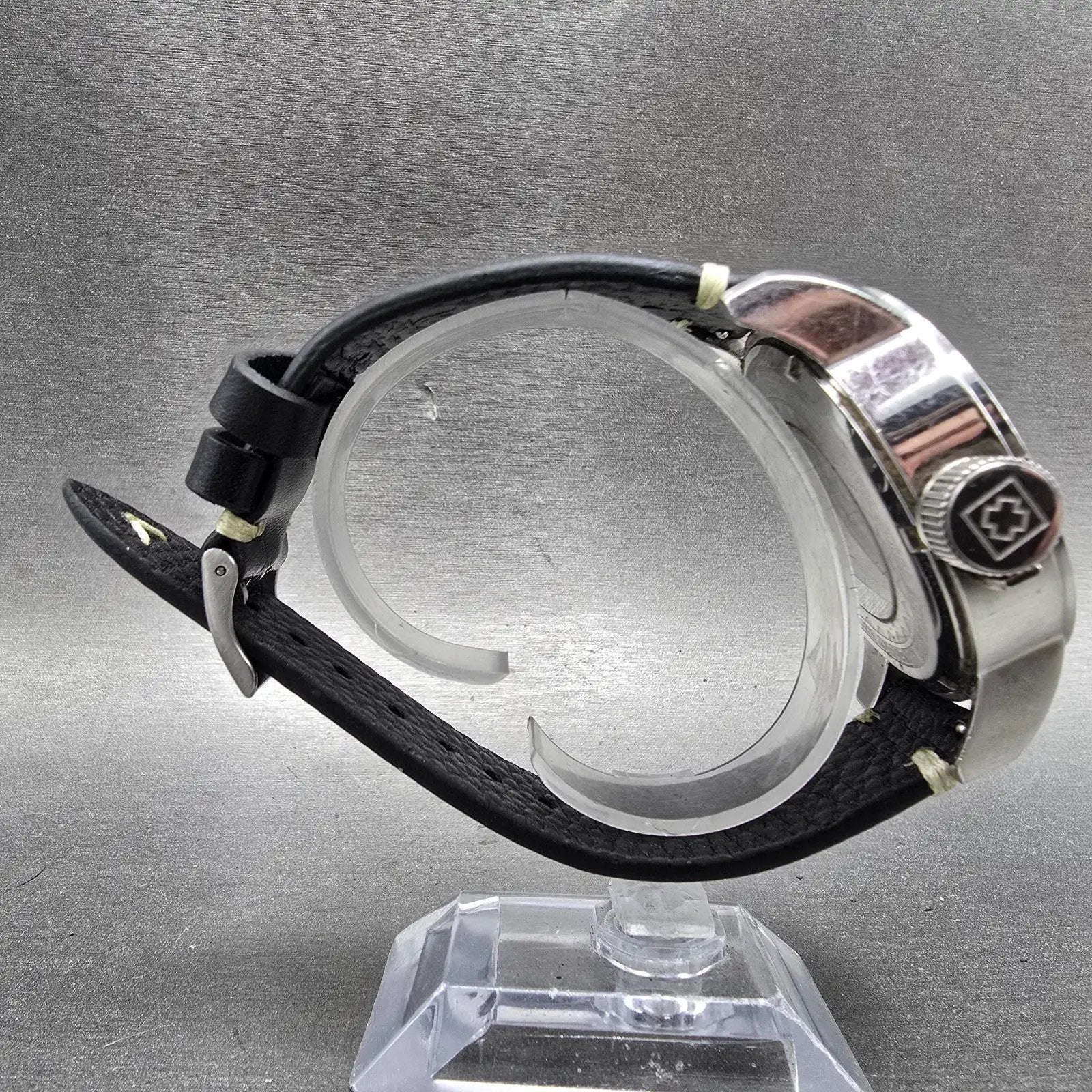 Invicta Force Automatic Watch Men 46mm Cream Dial Steel Date Round 3391 Runs8