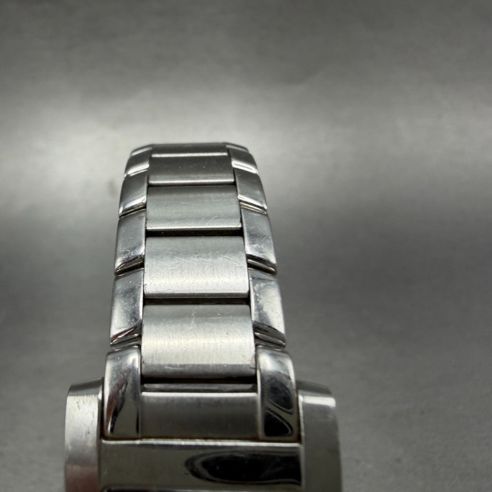 ESQ Tank Watch Women 21mm Blue Dial Silver Tone Small Seconds E5298 New Battery4