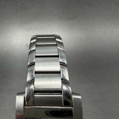 ESQ Tank Watch Women 21mm Blue Dial Silver Tone Small Seconds E5298 New Battery4
