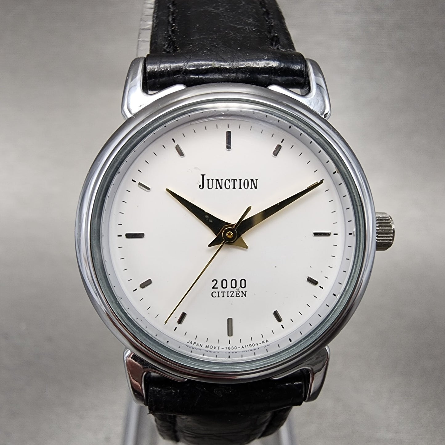 Citizen Junction 2000 Watch Women 26mm White Dial Silver Tone Round New Battery0
