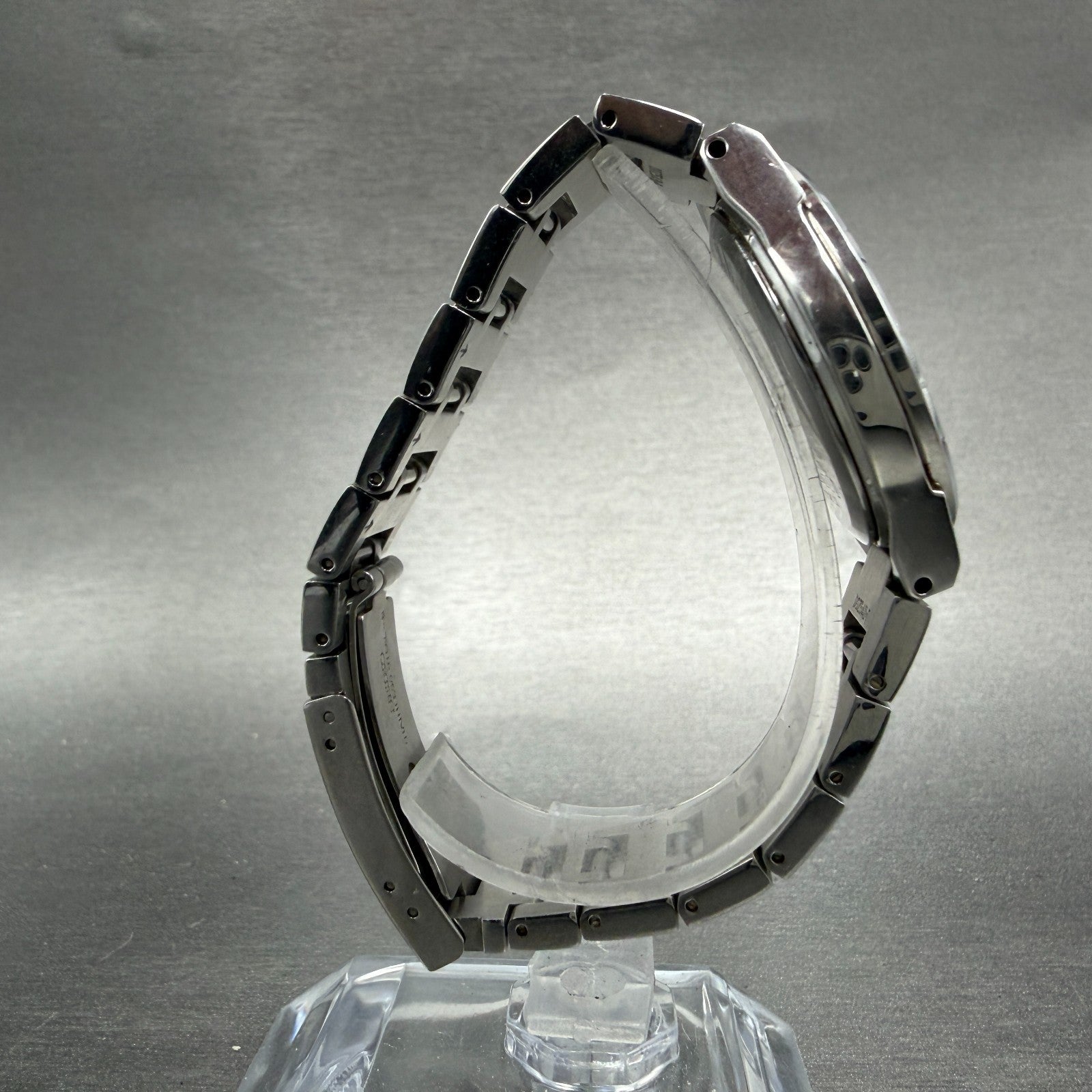 Seiko Lukia Watch Women 33mm Black Dial Silver Tone Daydate 5y89-0b30 NewBattery8