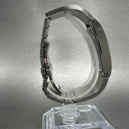 Croton Tank Watch Women 17mm MOP Dial Steel Crystal Bezel Rectangle  New Battery8