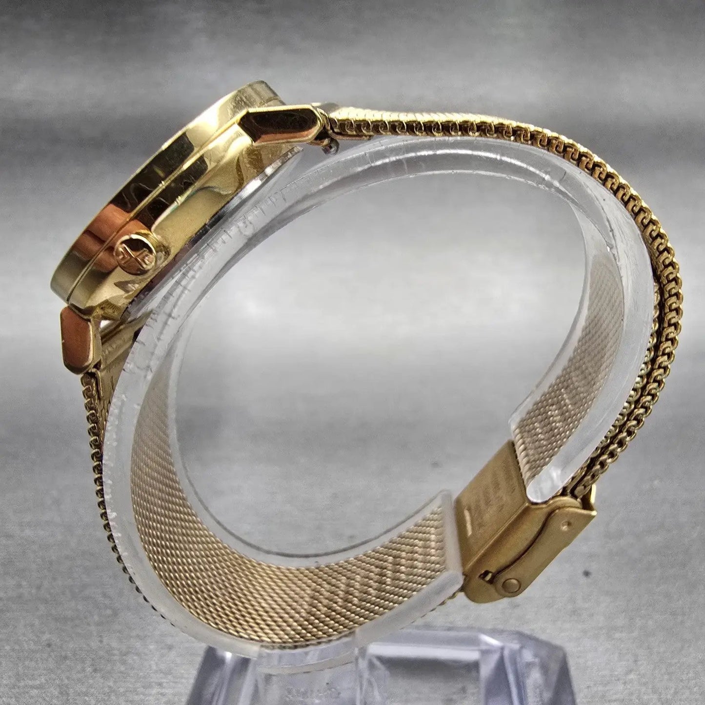 Skagen Hald Watch Women 26mm White Dial Gold Tone Round SKW2443 New Battery6