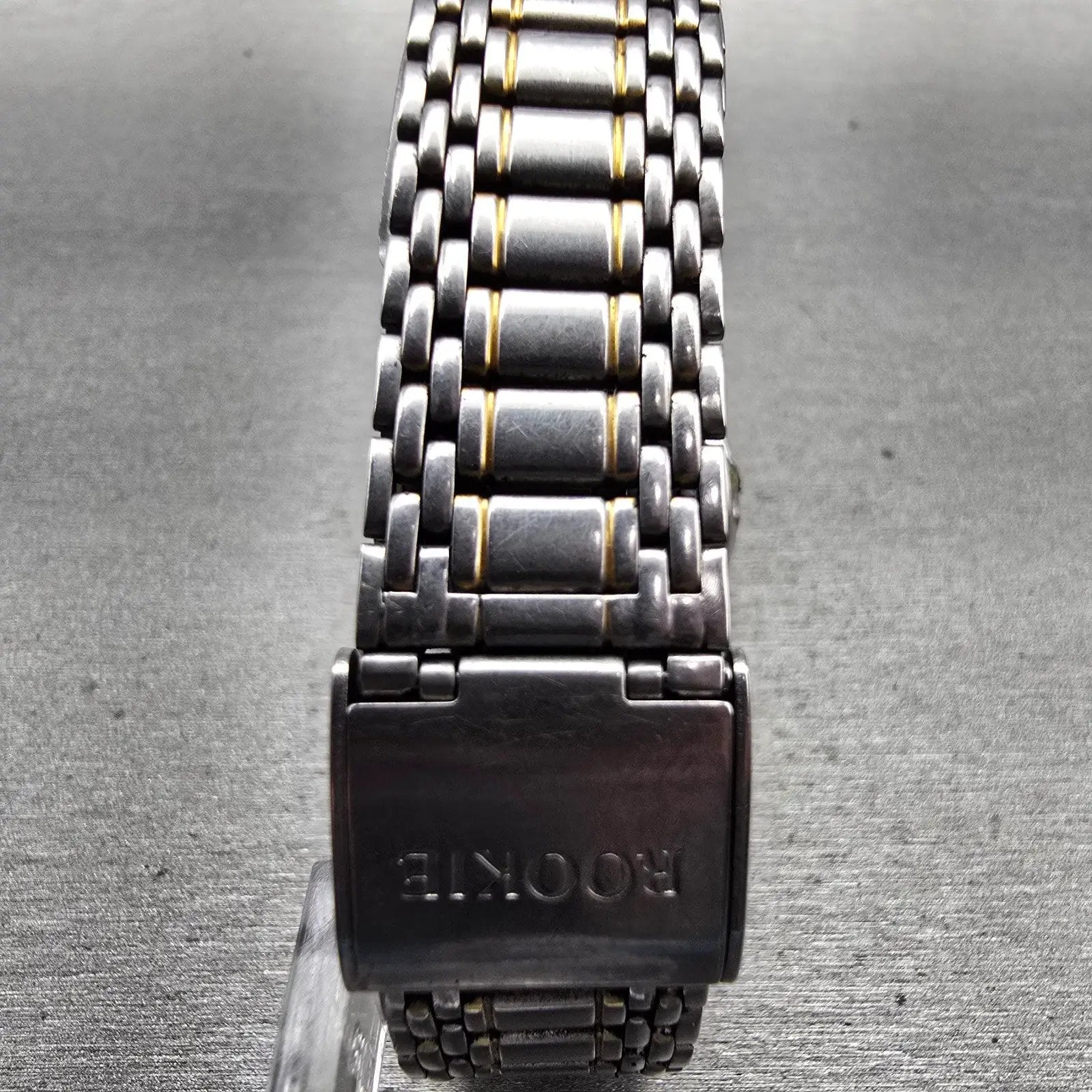 Casio Rookie Watch Women 30mm Silver Dial Two Tone Round RKM-705 New Battery7