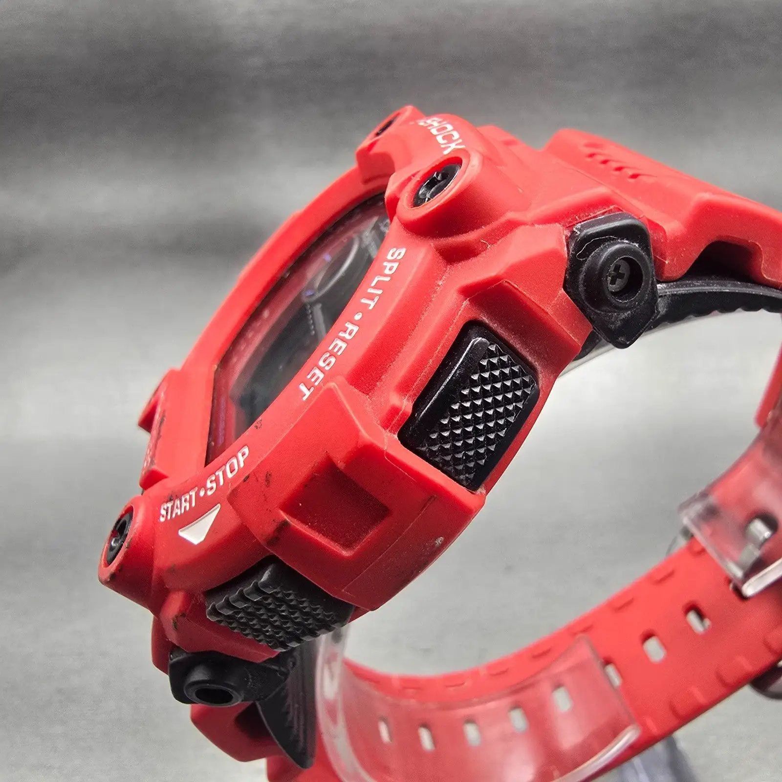 Casio G-Shock G-7900-A Watch Men 50mm Black Red Chrono Alarm New Battery2