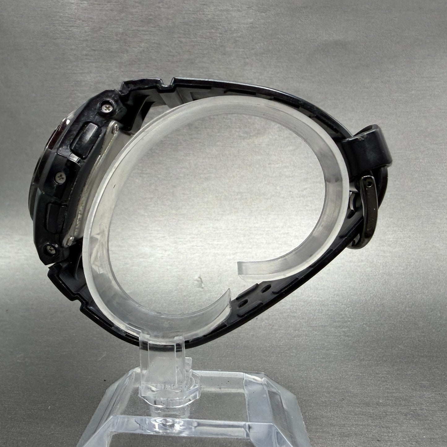 Casio Baby-G BGA-102 Watch Women 39mm Analog Digital Black Alarm Chrono New Batt6