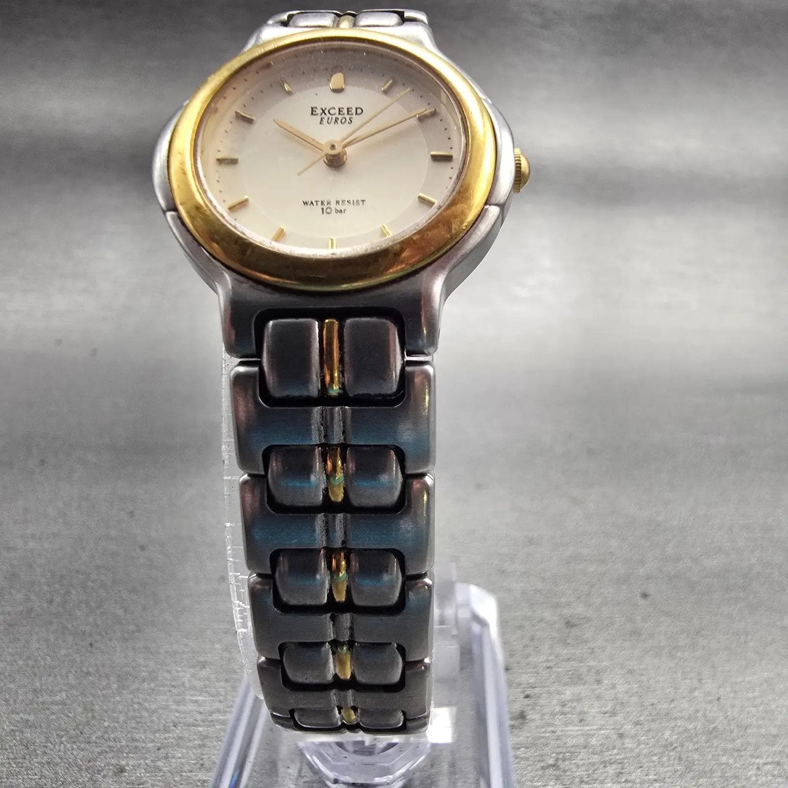 Citizen Exceed Euros Watch Women 24mm Champagne Dial Two Tone 2930-296206 NewBat5