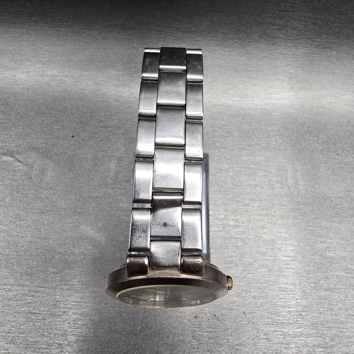 Seiko Alba Watch Men 33mm Blue Dial Silver Round V501-X101 New Battery JDM VTG4