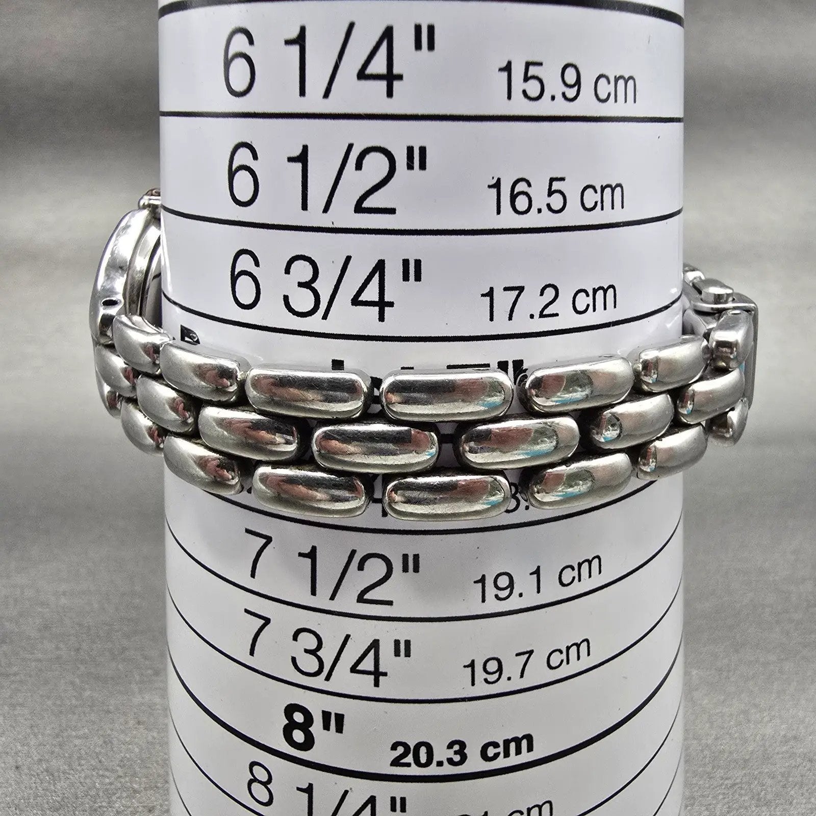 Seiko SQ Watch Women 25mm Cream Dial Silver Tone Date Round 7N82-6D20 New Batt9