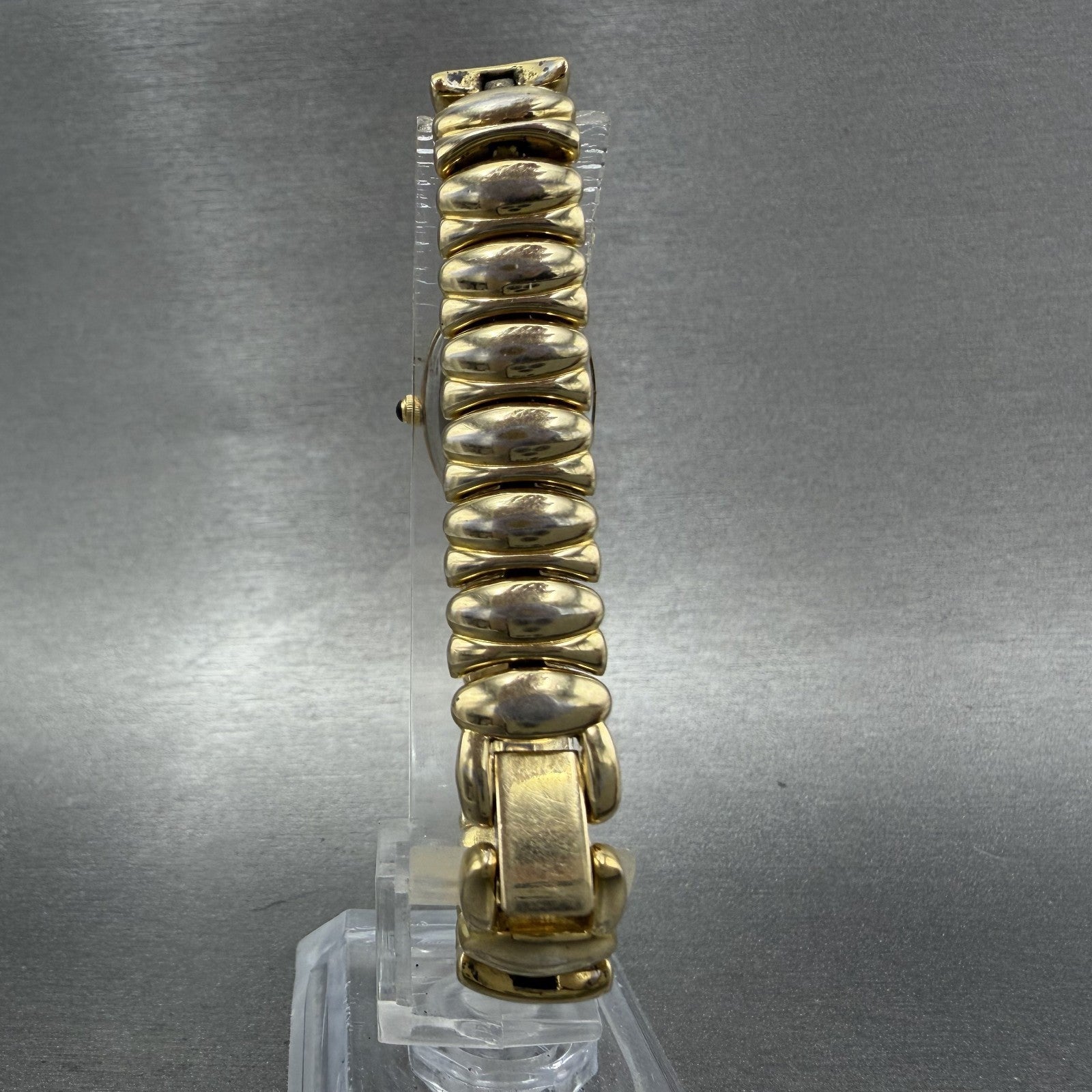 Citizen Watch Women 17mm MOP Dial Gold Tone Oval 3220327365 New Battery7