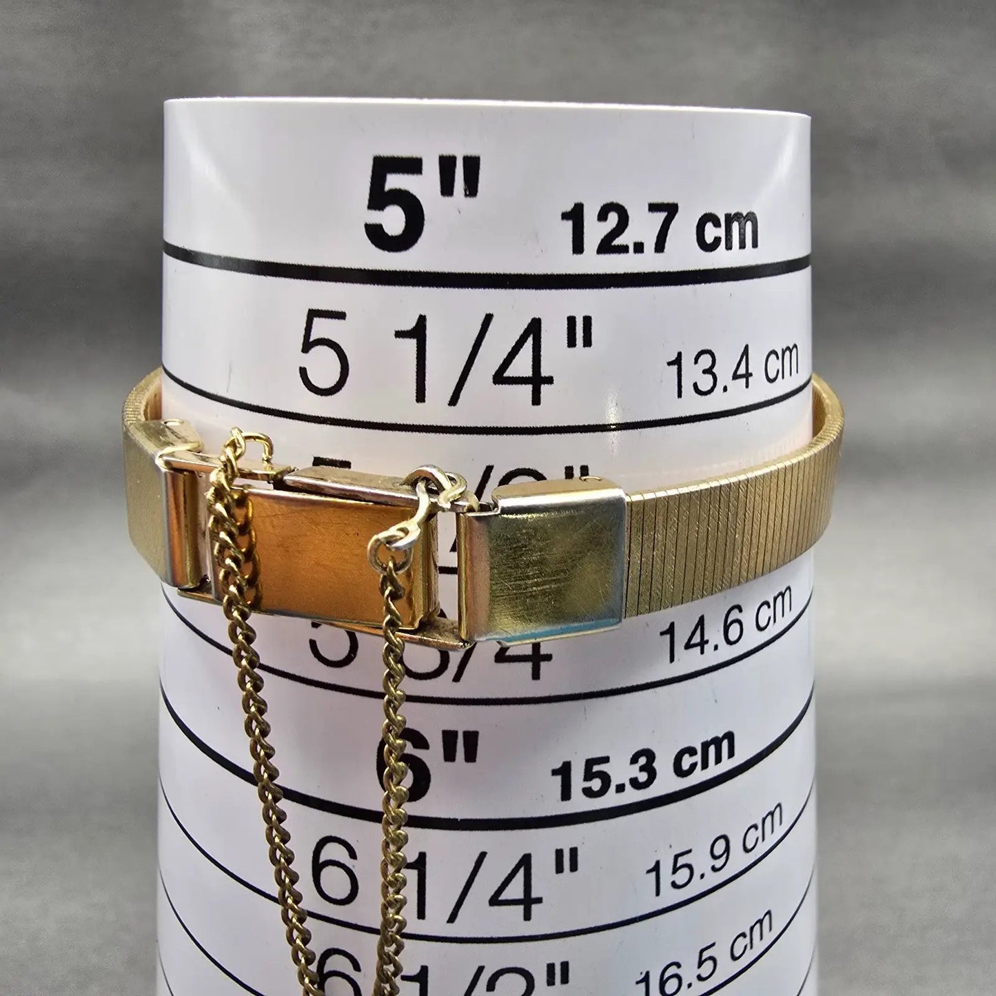 Seiko Watch Women 17mm Champagne Dial Gold Tone Rectangle 5421-5029 New BatteryP9