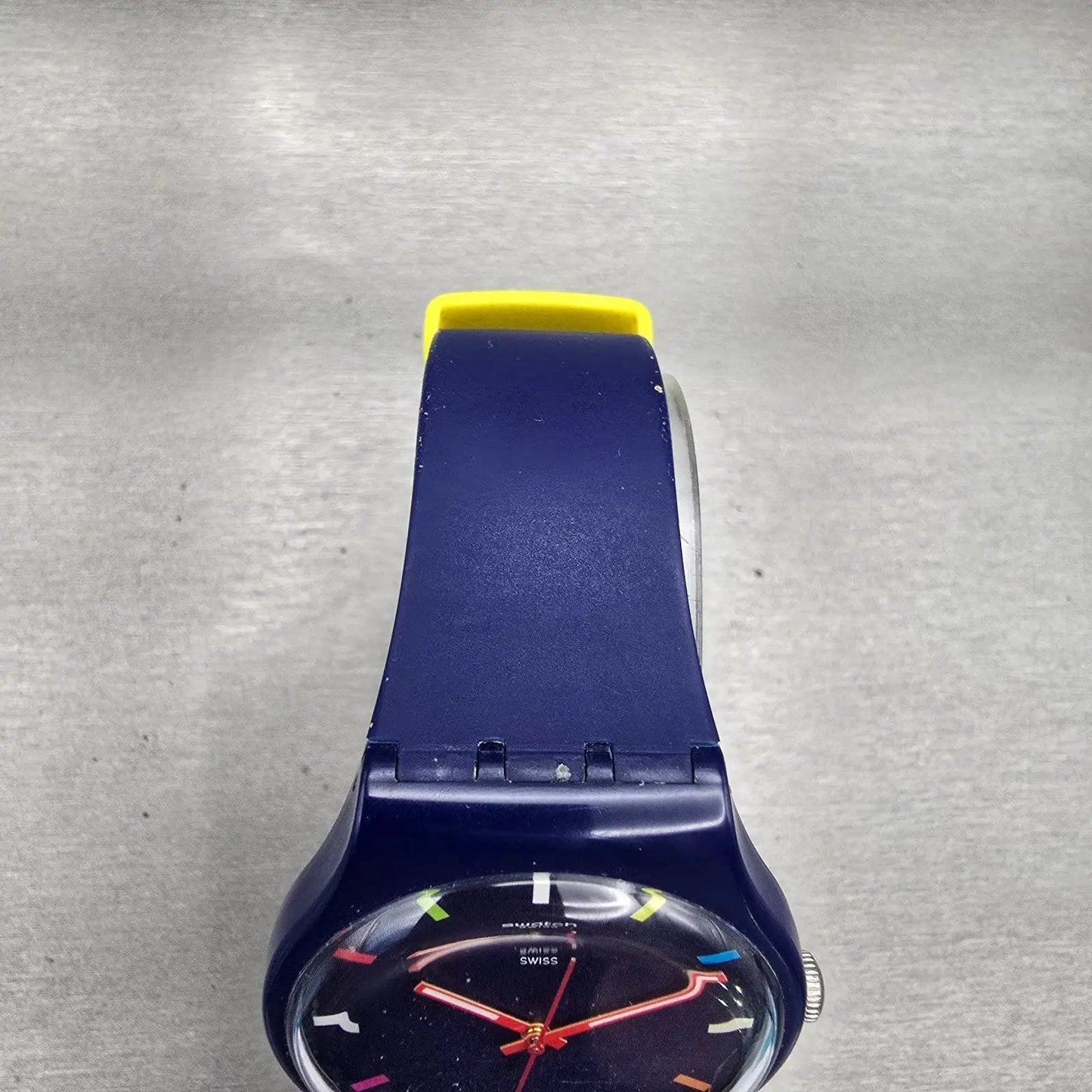 Swatch SPICE IT UP Watch Men 41mm Blue Dial Blue Tone Round SUOZ261 New Battery4