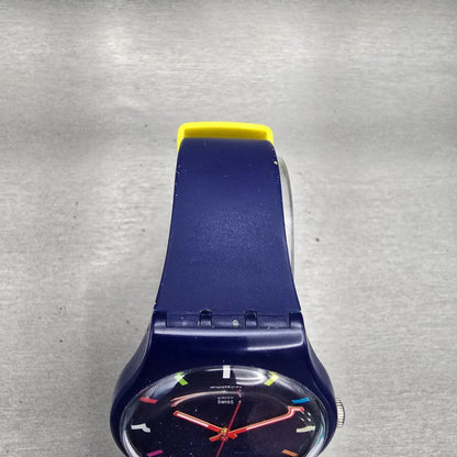 Swatch SPICE IT UP Watch Men 41mm Blue Dial Blue Tone Round SUOZ261 New Battery4