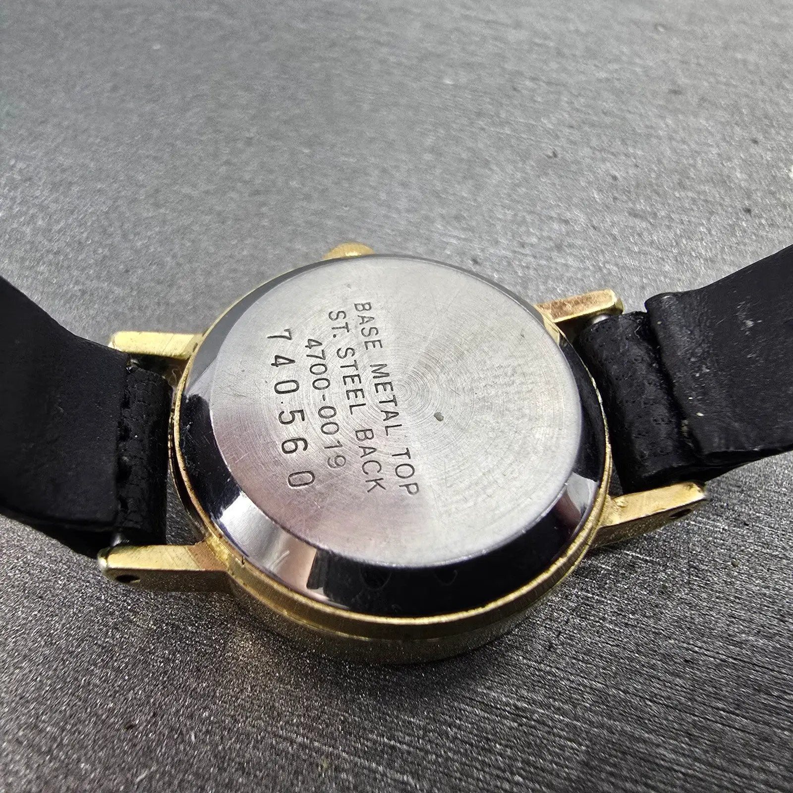 Seiko Watch Women 21mm Brown Dial Gold Tone Round 4700-0019 New Battery Vintage9