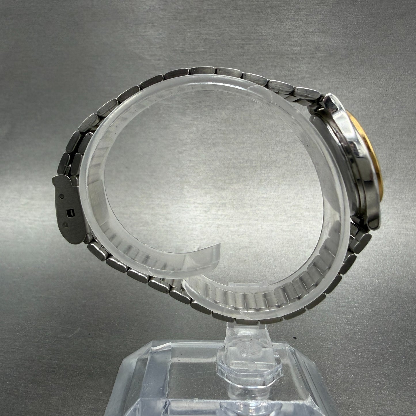 Seiko Spirit Watch Women 25mm Champagne Dial Two Tone Round 7N01-6A80 New Batter8