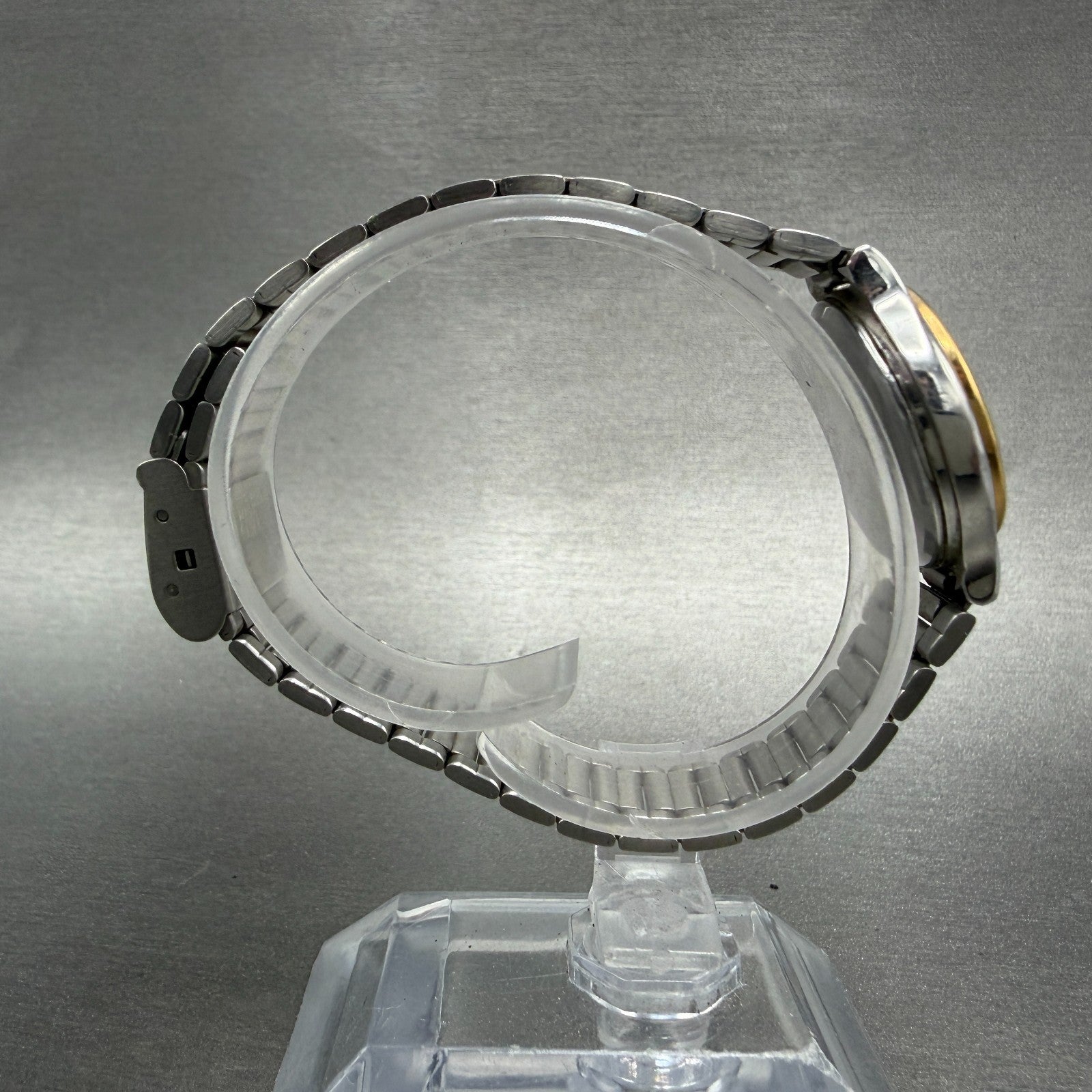Seiko Spirit Watch Women 25mm Champagne Dial Two Tone Round 7N01-6A80 New Batter8