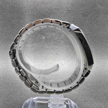 Concord Carlton Watch Women 23mm White Dial Steel Rectangle New Battery8