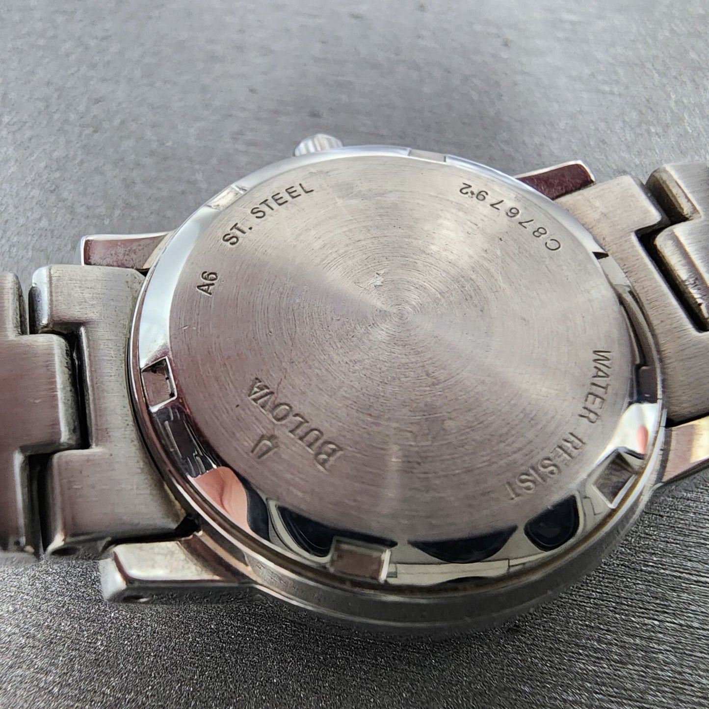 Bulova Marine Star Watch Women 26mm MOP Dial Silver Tone Date 96R42 New Battery9