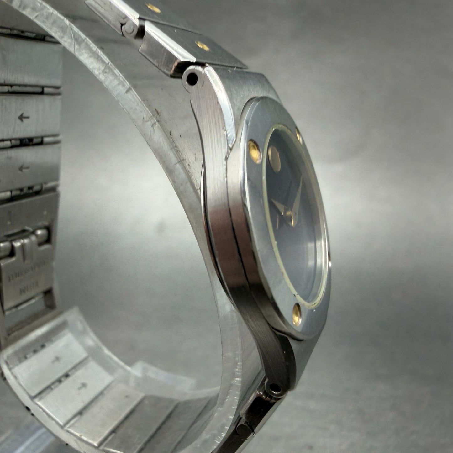 Movado Museum Watch Women 23mm Black Dial Two Tone 86.A1.836C New Battery3