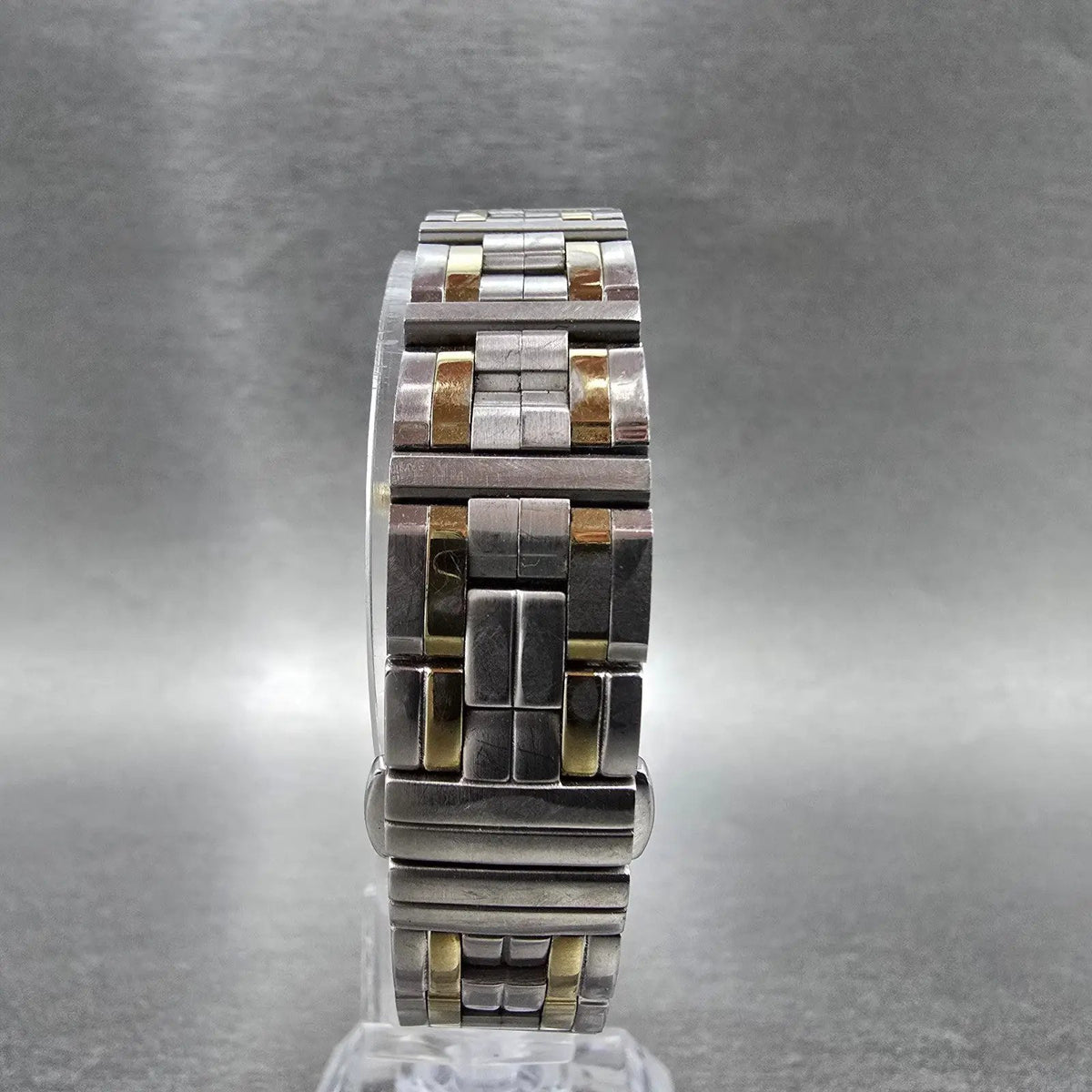 Citizen Eco-Drive Elektra Watch Women 24mm MOP Dial Two Tone Diamonds Round Runs7