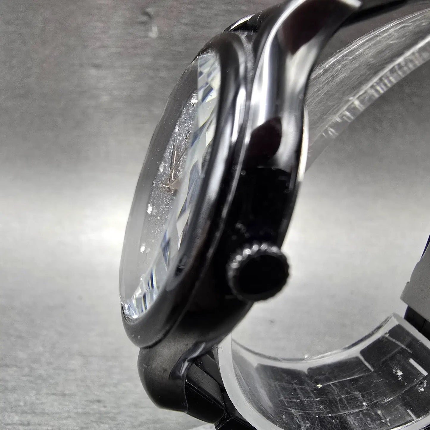Fossil Watch Women 34mm Silver Dial Black Tone Round BQ3432 New Battery2