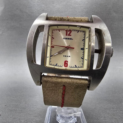 Diesel Watch Men 44mm Cream Dial Steel Rectangle DZ-2109 PARTS6