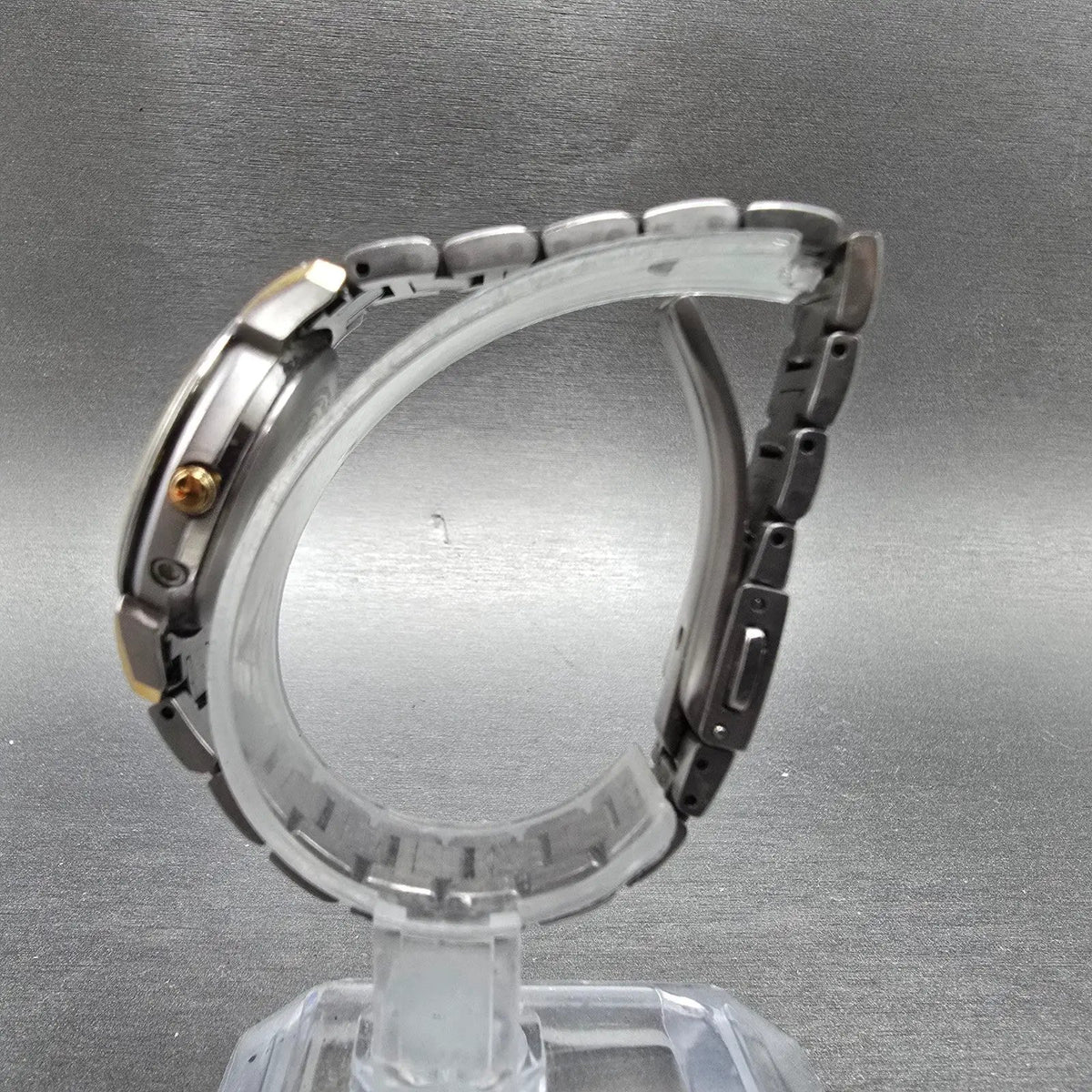 Citizen Exceed Watch Women 26mm MOP Dial Two Tone Atomic Solar H050 PARTS7