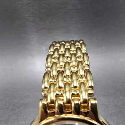 Seiko 7N29-F070 Watch Case & Bracelet Gold Tone Round 33mm W/Crystal Vintage4