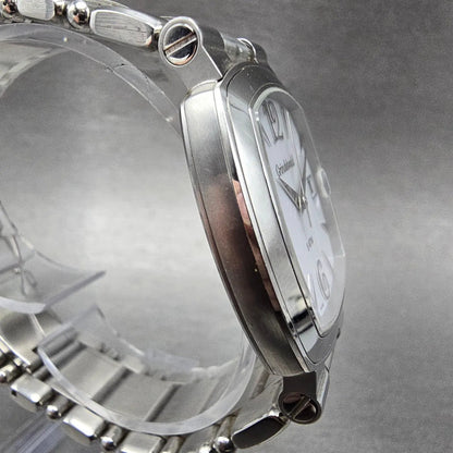Belair Grindelwald watch Men 34mm White Dial Steel Date Rectangle New battery3