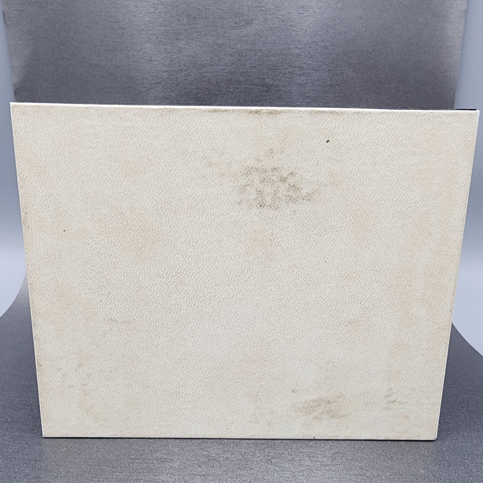 Louis Erard Watch Box Faux Leather Gray & Cream Manual & Warranty Card8