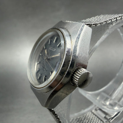 Citizen Cosmostar Watch Women 22mm Silver Dial Silver Tone Date Manual Runs ABC12