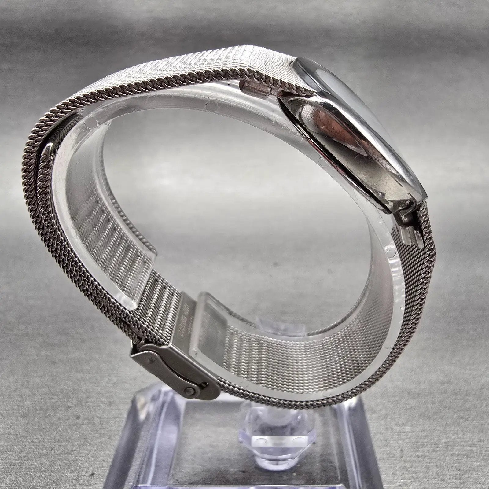 Skagen Watch Women 26mm White Dial Silver Tone Round 589SSS New Battery8