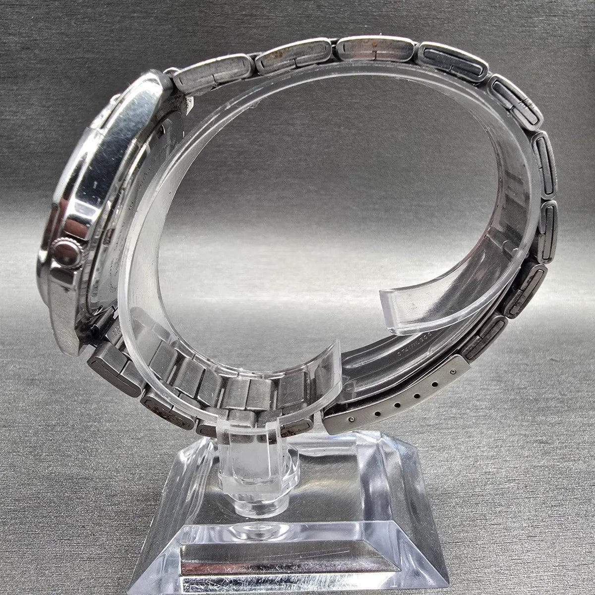 Seiko Alba Watch Men 39mm Luminous Dial Silver Tone Date V732-0S00 New Battery6