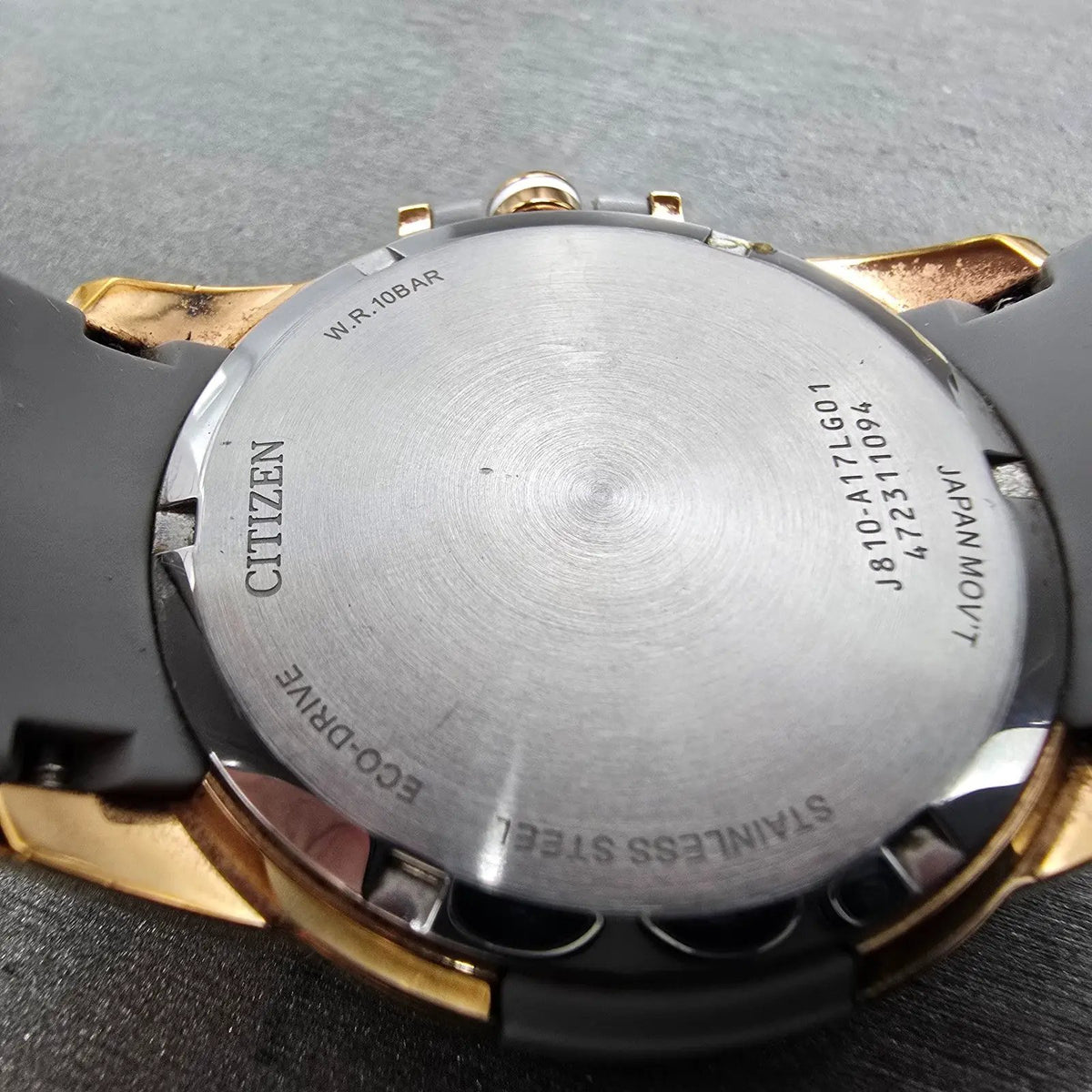 Citizen Eco-drive Weekender Watch Women 38mm GrayDial Rose Gold Date Works9