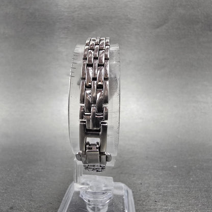 Citizen Eco-Drive Watch Women 21mm Black Dial Silver Tone B023-S057647 Runs7