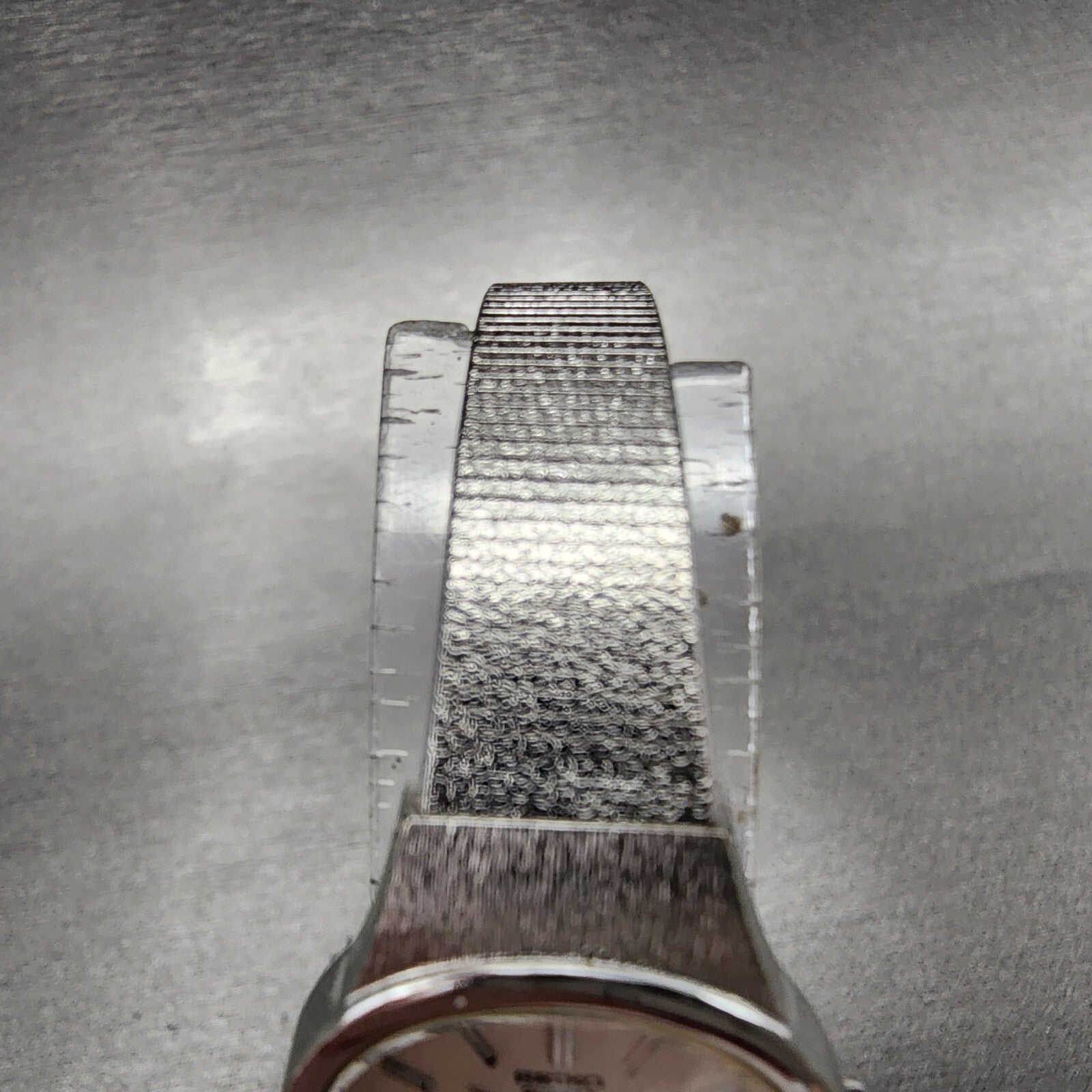 Seiko Watch Women 20mm Silver Dial Silver Tone Oval 23205430 New Battery VTG4