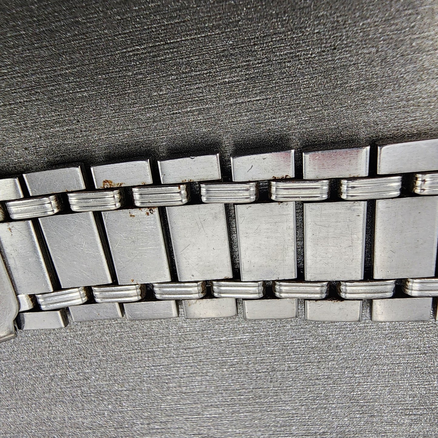 Citizen Bracelet Stainless Steel 12mm Tri Folding Clasp Vintage1