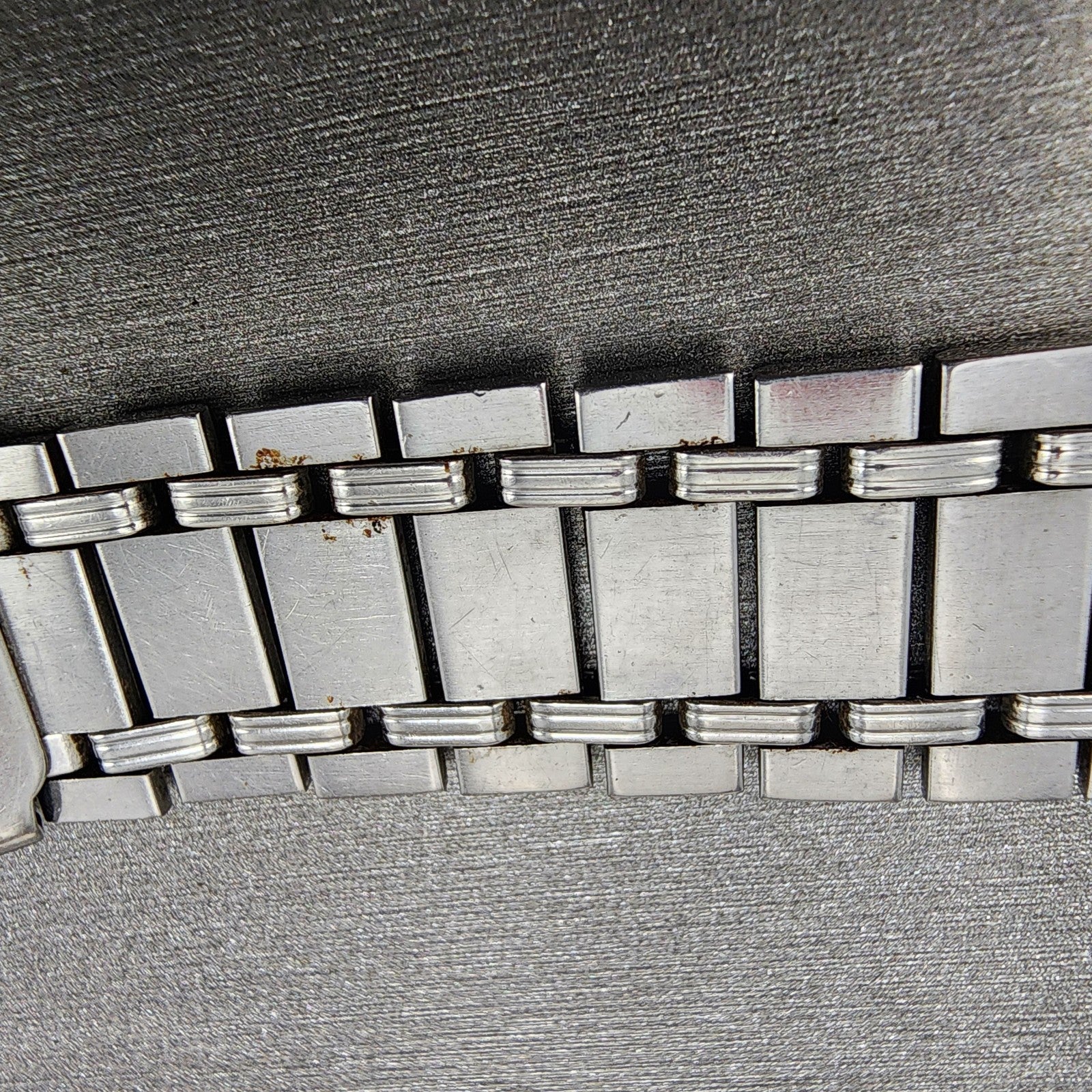 Citizen Bracelet Stainless Steel 12mm Tri Folding Clasp Vintage1