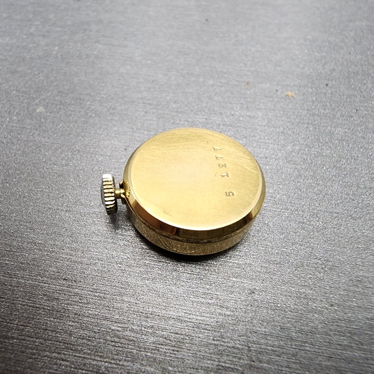 Bucherer Watch Women 17mm Silver Dial Gold plated Manual Wind Runs Vintage7